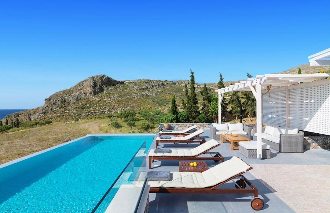 Almyra Villas Xirókambosz Kültér fotó