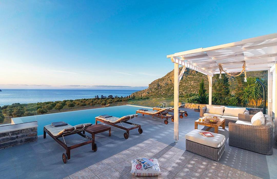 Almyra Villas Xirókambosz Kültér fotó